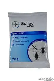 BAYER কোম্পানির Solfac 10 এর মধ্যে Cyfluthrin রয়েছে