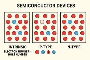 ভেজাল মিশ্রিত সেমিকন্ডাক্টরঃ p-type ও n-type সেমিকন্ডাক্টর