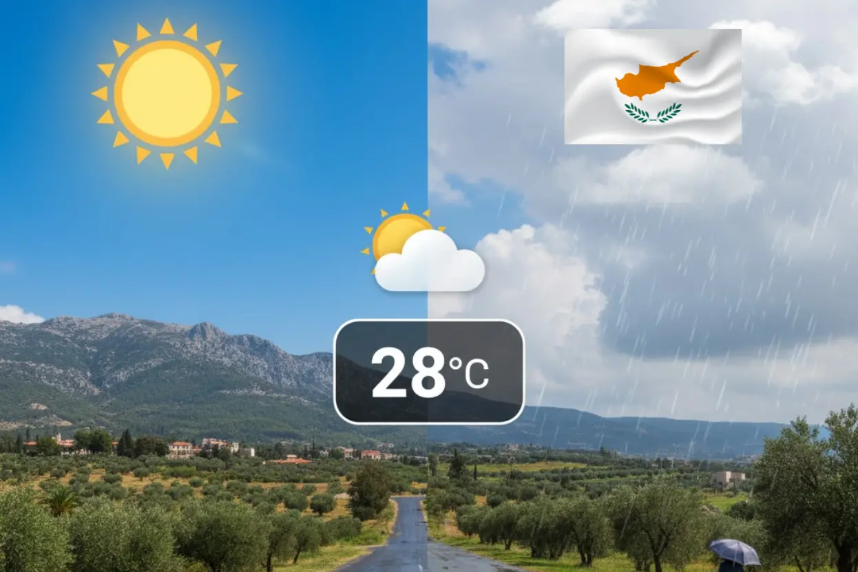 সাইপ্রাসের আবহাওয়া কেমন