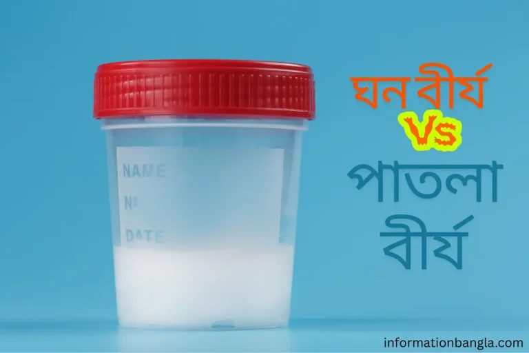 বীর্য ঘন না পাতলা কোনটা ভালো, বীর্য ঘন ও পাতলা হওয়ার কারণ, বীর্যের মান ভালো রাখার উপায়