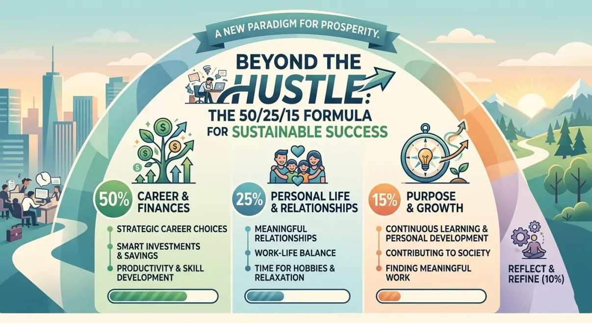 The 50-25-15 Formula for Sustainable Success~Success Formula: The Power of Discipline and Consistency~ইনফরমেশন বাংলা ডটকম~Information Bangla Dotcom