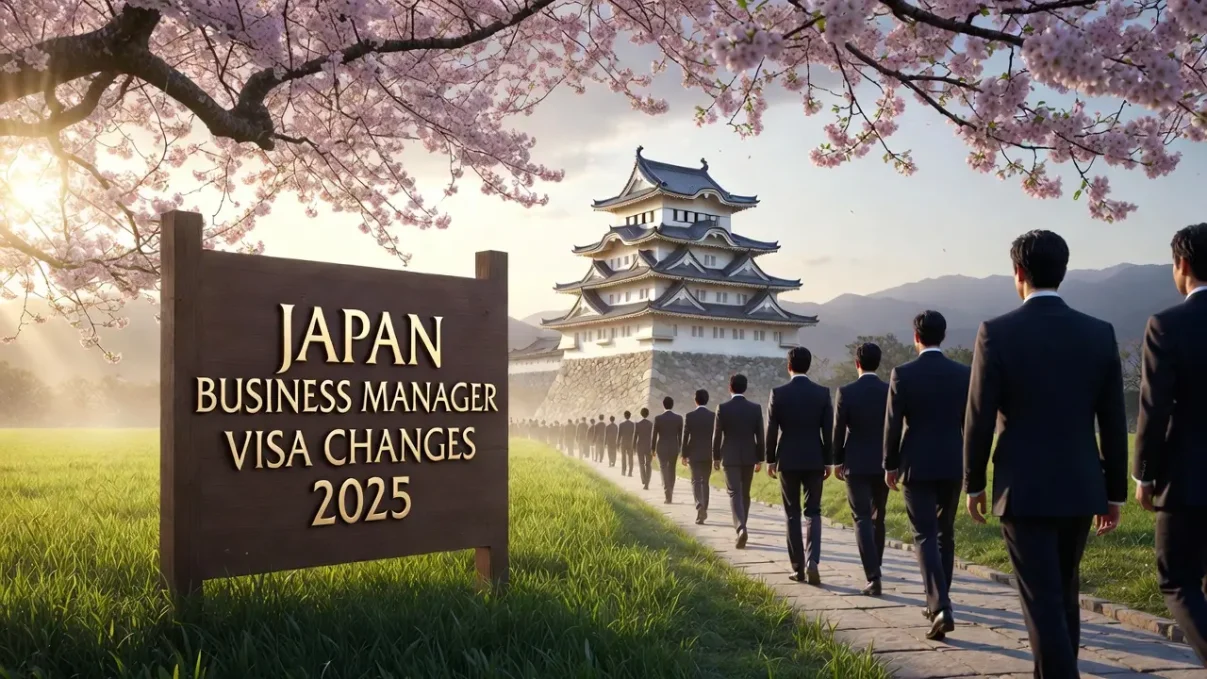 Japan Business Manager Visa Changes 2025~Japan Business Manager Visa Changes 2025: Impact and Comparison with US EB-5 and Australia Investment Visas~ইনফরমেশন বাংলা ডটকম~informationbangla.com