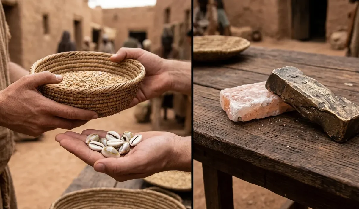 The Era of Barter and Symbolic Objects, The history of money By Information Bangla~The History of Money: From Barter to Digital Currency~ইনফরমেশন বাংলা ডটকম~Information Bangla Dotcom