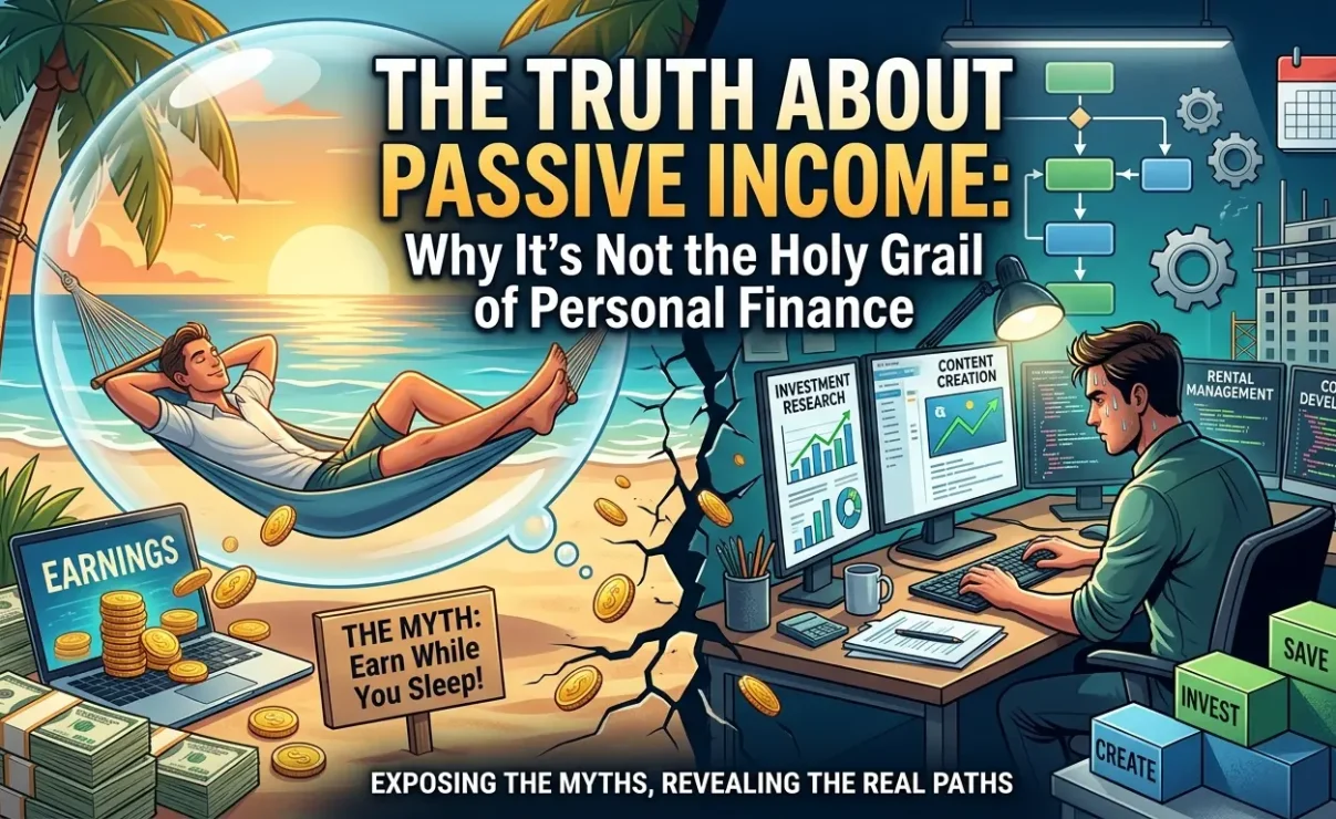 What Is Passive Income, Really~The Truth About Passive Income: Why It’s Not the Holy Grail of Personal Finance~ইনফরমেশন বাংলা ডটকম~Information Bangla Dotcom
