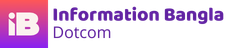 informationBangla.com Logo English Full (Purple Text and Transparent BG)~~ইনফরমেশন বাংলা ডটকম~informationbangla.com