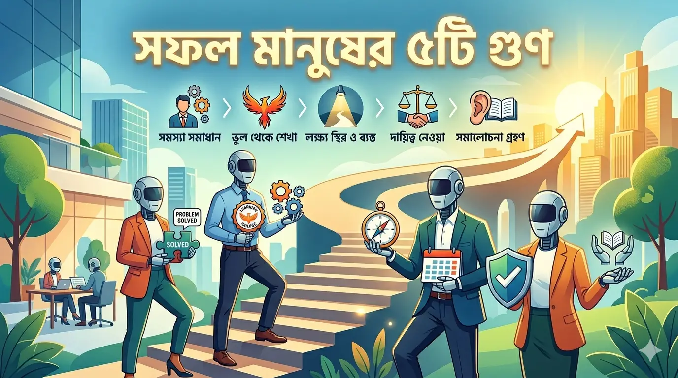 সফল মানুষের ৫টি গুণ~সফল মানুষের ৫টি গুণ~ইনফরমেশন বাংলা ডটকম~Information Bangla Dotcom