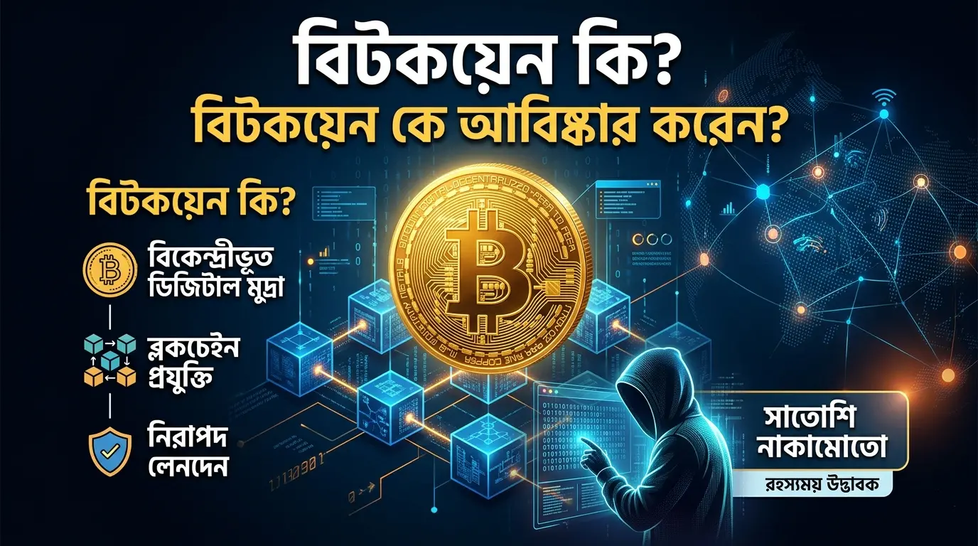 বিটকয়েন কি, বিটকয়েন কে আবিষ্কার করেন~বিটকয়েন কি? বিটকয়েন কে আবিষ্কার করেন?~ইনফরমেশন বাংলা ডটকম~Information Bangla Dotcom