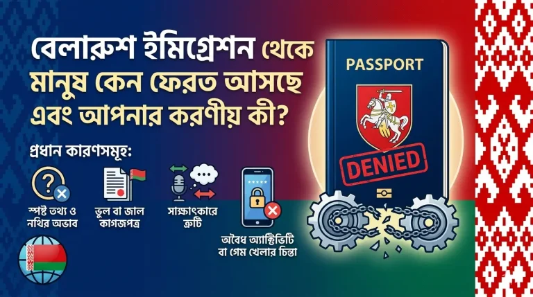 বেলারুশ ইমিগ্রেশন থেকে মানুষ কেন ফেরত আসছে এবং আপনার করণীয় কী~বেলারুশ ইমিগ্রেশন থেকে মানুষ কেন ফেরত আসছে এবং আপনার করণীয় কী?~বগুড়িয়ান ডটকম~bogurian.com~বেলারুশ ইমিগ্রেশন থেকে মানুষ কেন ফেরত আসছে এবং আপনার করণীয় কী?~ইনফরমেশন বাংলা ডটকম~Information Bangla Dotcom