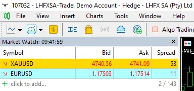 LHFX Broker Spread 7.5.2026~Which Forex broker has the lowest spread? XAU (Gold) and USD (Dollar) pair~ইনফরমেশন বাংলা ডটকম~Information Bangla Dotcom