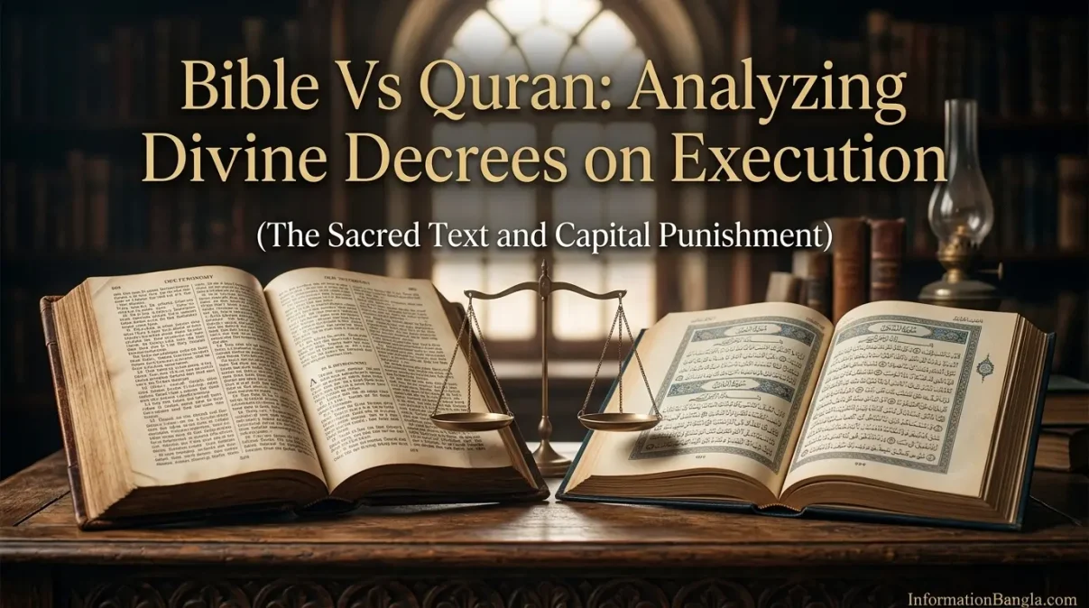 Bible Vs Quran, Analyzing Divine Decrees on Execution (The Sacred Text and Capital Punishment)~Bible Vs Quran: Analyzing Divine Decrees on Execution (The Sacred Text and Capital Punishment)~InformationBangla.com~ইনফরমেশন বাংলা ডটকম