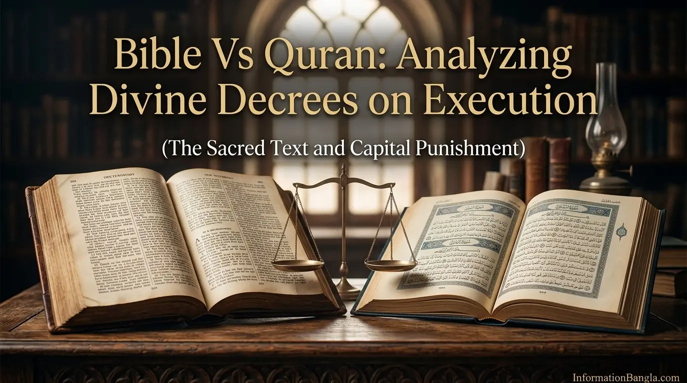Bible Vs Quran, Analyzing Divine Decrees on Execution (The Sacred Text and Capital Punishment)~Bible Vs Quran: Analyzing Divine Decrees on Execution (The Sacred Text and Capital Punishment)~InformationBangla.com~ইনফরমেশন বাংলা ডটকম