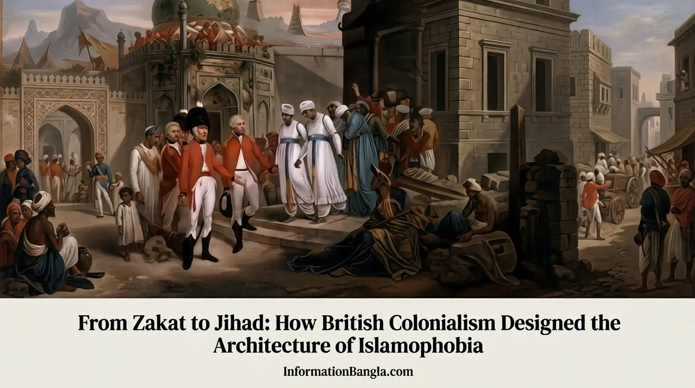 From Zakat to Jihad, How British Colonialism Designed the Architecture of Islamophobia in British India~From Zakat to Jihad: How British Colonialism Designed the Architecture of Islamophobia in British India~InformationBangla.com~ইনফরমেশন বাংলা ডটকম