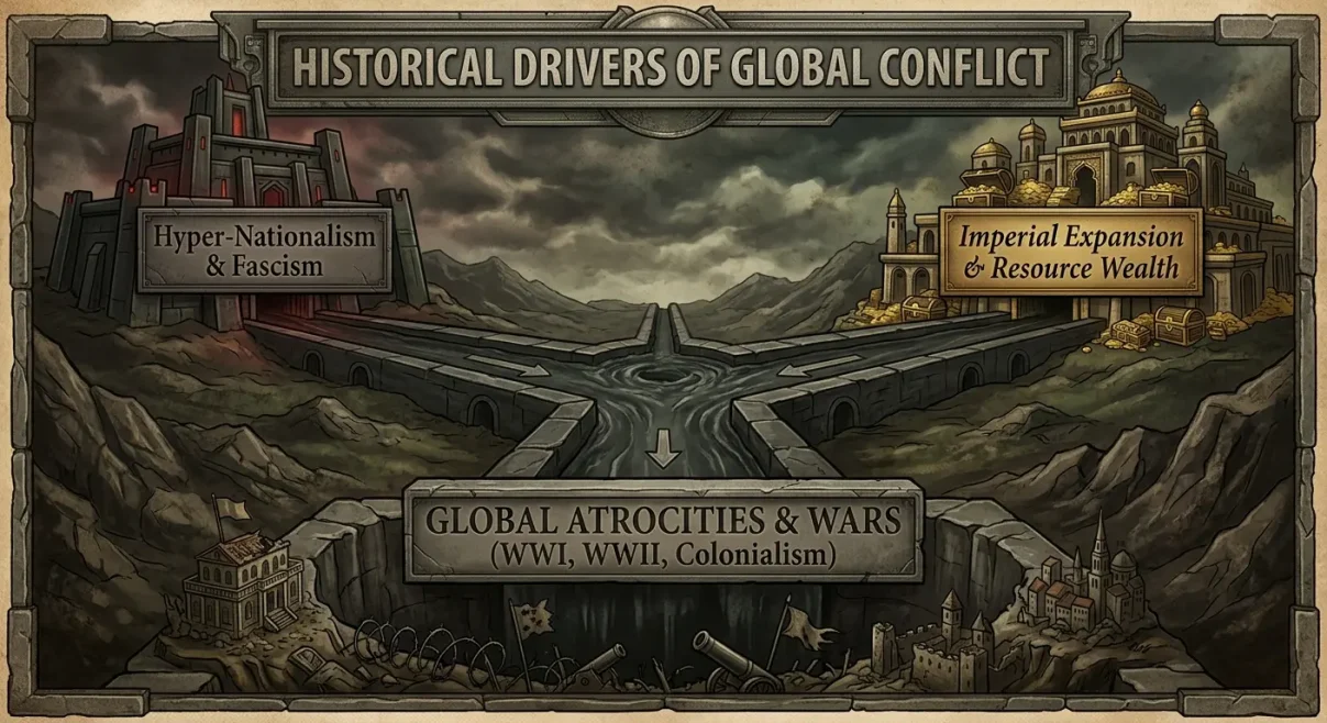 HISTORICAL DRIVERS OF GLOBAL CONFLICT~Media Double Standards and the Global Reality of Crime and Violence~InformationBangla.com~ইনফরমেশন বাংলা ডটকম
