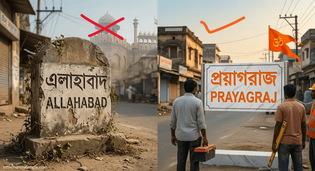REWRITING THE MAP, ERASING THE PAST: How India’s Hindutva Renaming Spree Exposes a Deeper Crisis—and the Contrast Across the Border REWRITING THE MAP, ERASING THE PAST, How India’s Hindutva Renaming Spree Exposes a Deeper Crisis—and the Contrast Across the Border~REWRITING THE MAP, ERASING THE PAST: How India’s Hindutva Renaming Spree Exposes a Deeper Crisis—and the Contrast Across the Border~InformationBangla.com~Information Bangla Dotcom