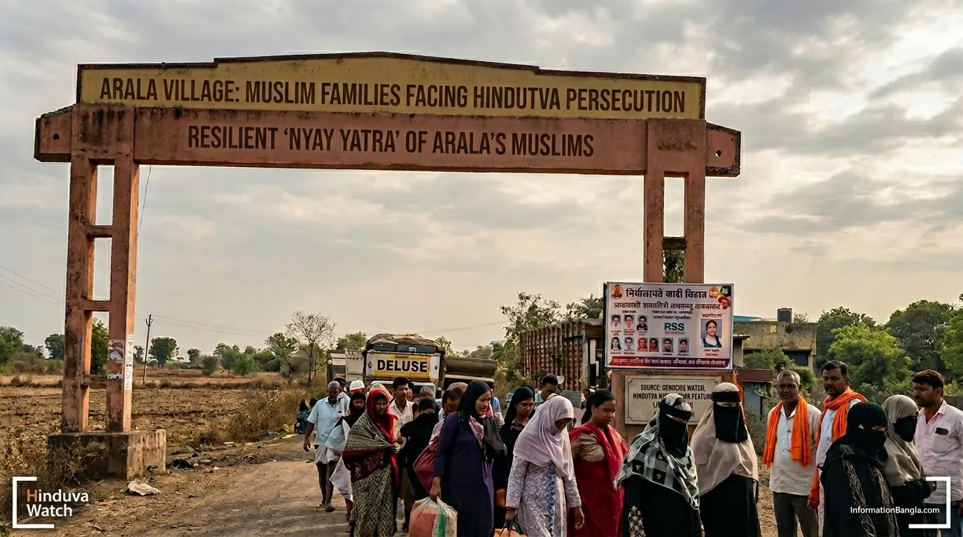 Radical Hindutva Persecution Sparks Resilient 'Nyay Yatra' by Village Muslim Families in Maharashtra, India, 2026~Radical Hindutva Persecution Sparks Resilient 'Nyay Yatra' by Village Muslim Families in Maharashtra, India~InformationBangla.com~ইনফরমেশন বাংলা ডটকম