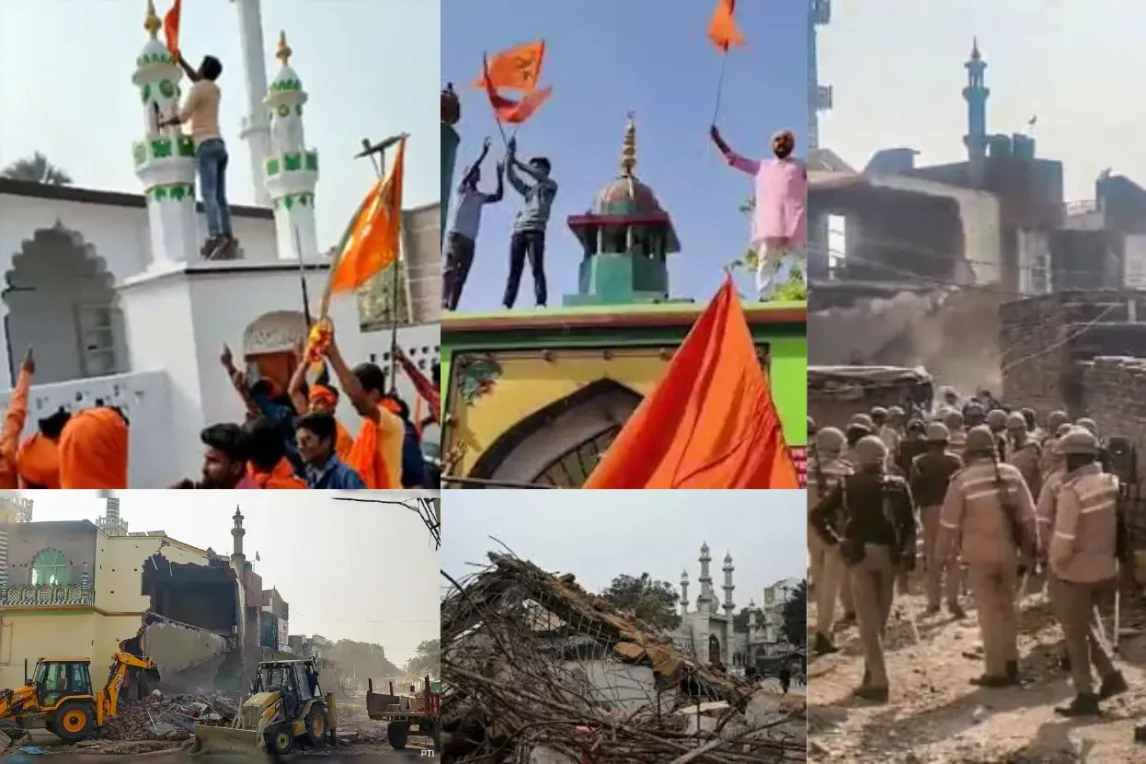 The Hindutva Bureaucratic Bulldozer, How Muslim Structures and History is Erased Under the Label of Illegal Encroachment~The Hindutva Hijack: How a Radical Political Project Is Weaponizing Faith, Erasing History, and Fracturing India~InformationBangla.com~ইনফরমেশন বাংলা ডটকম
