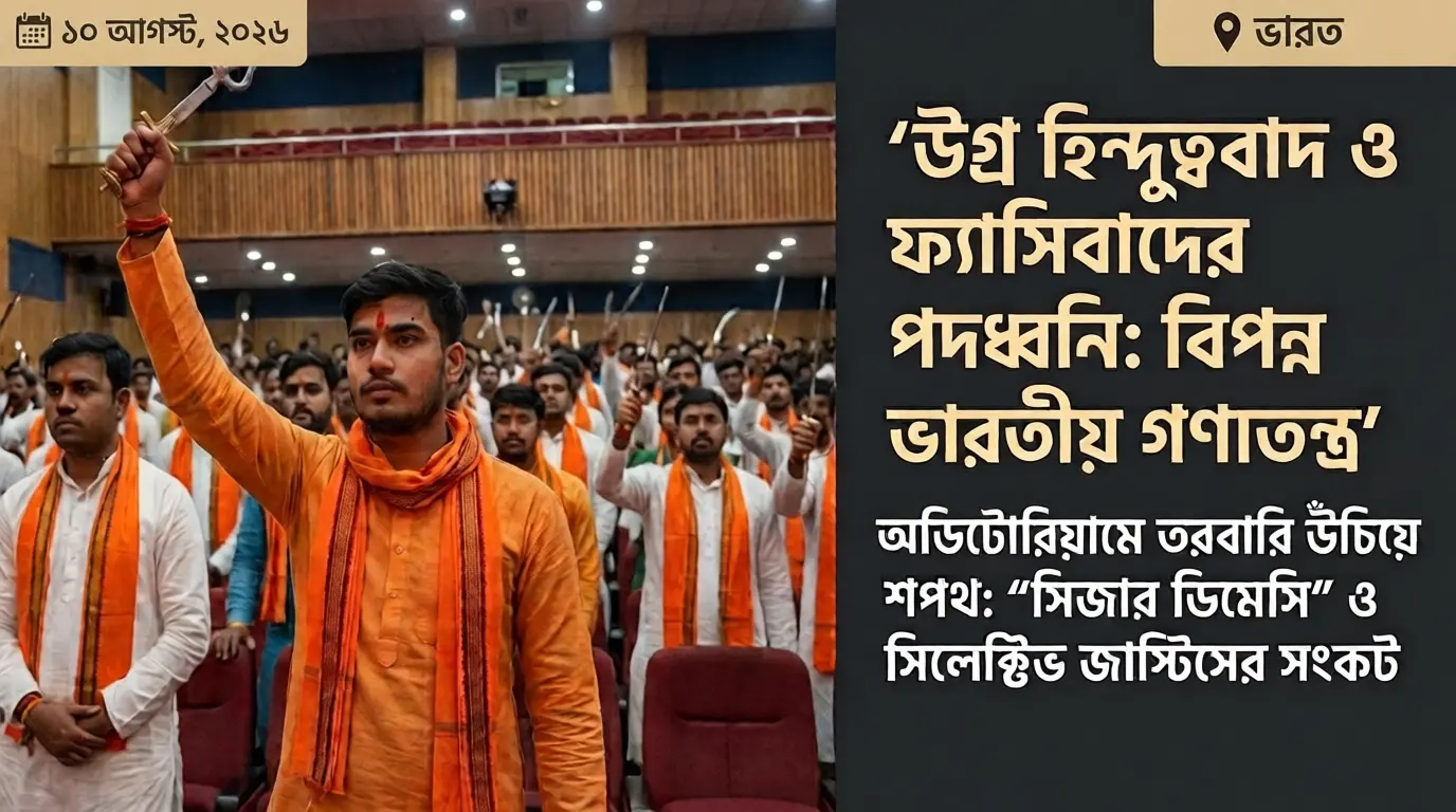 অস্ত্র হাতে হিন্দু যুবকদের উগ্র হিন্দুত্ববাদী জঙ্গি গোষ্ঠী বজরং দলের শপথ গ্রহণ অনুষ্ঠান~ভারতে অস্ত্র হাতে হিন্দু যুবকদের উগ্র হিন্দুত্ববাদী জঙ্গি গোষ্ঠী বজরং দলের শপথ গ্রহণ অনুষ্ঠান হলো প্রকাশ্যে বড় অডিটোরিয়ামে~InformationBangla.com~ইনফরমেশন বাংলা ডটকম