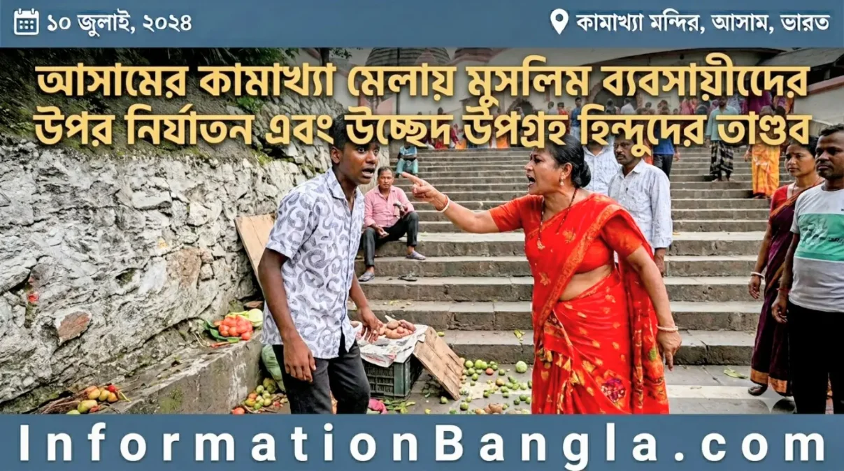 ভারতে চলছে গণতন্ত্রের আড়ালে উগ্র হিন্দুত্ববাদের আগ্রাসন ও মুসলিম প্রান্তিকীকরণ~ভারতে চলছে গণতন্ত্রের আড়ালে উগ্র হিন্দুত্ববাদের আগ্রাসনঃ মুসলিম প্রান্তিকীকরণ ও আসামের কামাখ্যা মেলার নির্মম বাস্তবচিত্র~InformationBangla.com~ইনফরমেশন বাংলা ডটকম